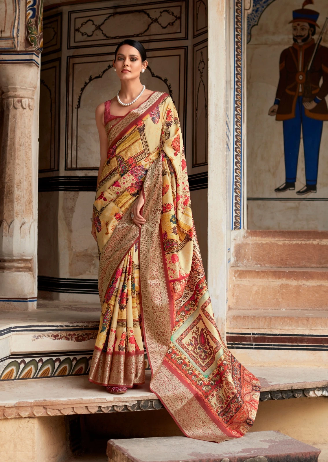 Rajpath Saaria Silk Dola Viscose Wholesale Fancy Sarees Catalog — Wholesale Sarees, MPA wholesale from Surat - Gallery Image 12
